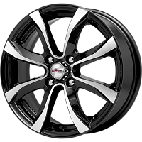 Литые диски Дайс (КС696) 6.000xR15 4x100 DIA67.1 ET38 Блэк Джек для Lifan Smily Литые диски Дайс (КС696) 6.000xR15 4x100 DIA67.1 ET38 Блэк Джек для Lifan Smily