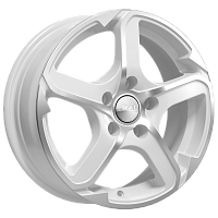 Литые диски АЛЛИГАТОР (КЛ132) 6.000xR15 5x100 DIA57.1 ET40 алмаз-белый для Skoda Roomster