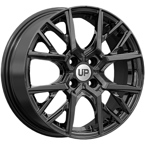 Up124 (КС1104) 6.500xR16 4x100 DIA60.1 ET47 New Black Up124 (КС1104) 6.500xR16 4x100 DIA60.1 ET47 New Black