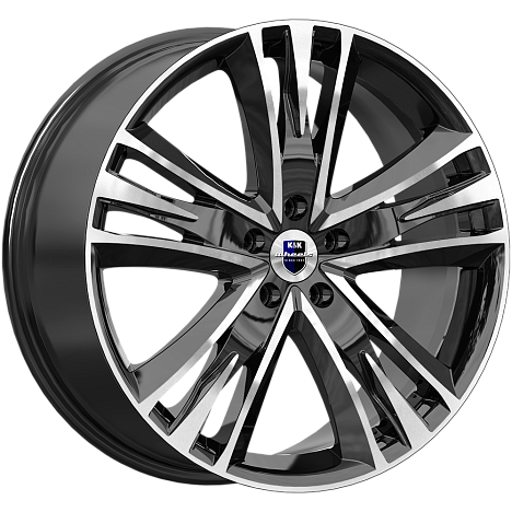 Атлас (КС661М) 8.500xR20 5x120 DIA62.6 ET45 алмаз черный Атлас (КС661М) 8.500xR20 5x120 DIA62.6 ET45 алмаз черный