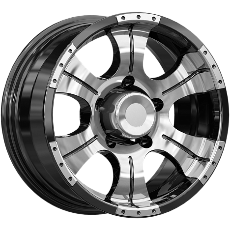 Байконур (КС473) 7.000xR15 6x139.7 DIA110.1 ET20 алмаз черный Байконур (КС473) 7.000xR15 6x139.7 DIA110.1 ET20 алмаз черный