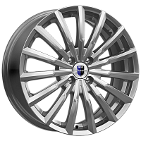 Литые диски Акцент (КС562) 7.000xR17 4x100 DIA67.1 ET38 дарк платинум