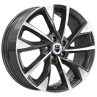 Литые диски Роквуд (КС900) 7.000xR17 5x108 DIA60.1 ET33 алмаз черный Литые диски Роквуд (КС900) 7.000xR17 5x108 DIA60.1 ET33 алмаз черный