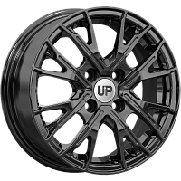 Литые диски Up127 (КС1088) 5.500xR14 4x114.3 DIA66.1 ET38 New Black Литые диски Up127 (КС1088) 5.500xR14 4x114.3 DIA66.1 ET38 New Black
