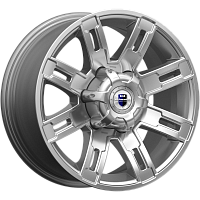 Литые диски Полюс (КС609М) 7.500xR16 6x139.7 DIA100.1 ET30 дарк платинум для Nissan Navara