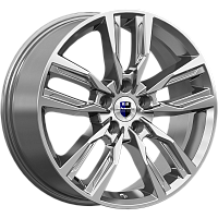 Литые диски Борэй (КС901) 8.000xR18 5x108 DIA67.1 ET42 дарк платинум для Peugeot 308