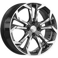 Литые диски ДУНАЙ (КЛ364) 7.000xR17 4x100 DIA60.1 ET41 алмаз для Lada Vesta Cross