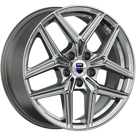 Юнион (КС1025) 7.000xR17 5x114.3 DIA66.1 ET40 дарк платинум Юнион (КС1025) 7.000xR17 5x114.3 DIA66.1 ET40 дарк платинум