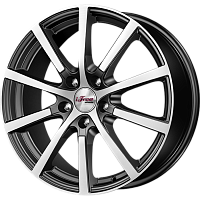 Литые диски Big Byz (КС680) 7.000xR17 5x110 DIA65.1 ET39 Блэк Джек для Opel Omega Литые диски Big Byz (КС680) 7.000xR17 5x110 DIA65.1 ET39 Блэк Джек для Opel Omega