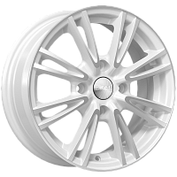 Литые диски ПАНТЕРА (КЛ129) 5.500xR14 4x100 DIA67.1 ET39 алмаз-белый для Nissan Almera