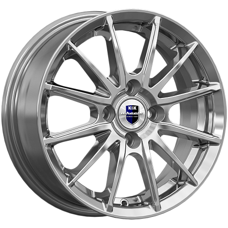 Квант (КС960) 5.500xR14 4x100 DIA56.6 ET40 дарк платинум Квант (КС960) 5.500xR14 4x100 DIA56.6 ET40 дарк платинум