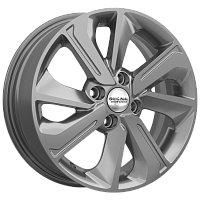 Литые диски KL-319 (15_Rio II) (КЛ319) 6.000xR15 4x100 DIA54.1 ET46 графит для KIA Rio Литые диски KL-319 (15_Rio II) (КЛ319) 6.000xR15 4x100 DIA54.1 ET46 графит для KIA Rio