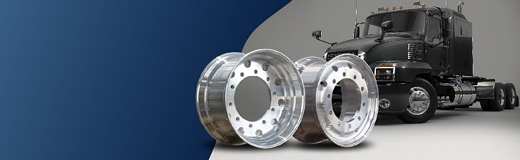 Новый продукт - алюминиевые кованые грузовые колесные диски