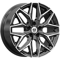 Литые диски Ариус (КС1187) 7.000xR17 5x108 DIA60.1 ET42 алмаз черный для Chery Tiggo 8
