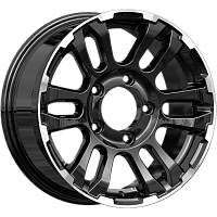 Литые диски ТАЙГА (КЛ251) 7.000xR16 5x139.7 DIA98.5 ET40 алмаз для Chevrolet Niva