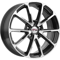 Литые диски Skibidi (КС909) 6.500xR17 5x114.3 DIA67.1 ET50 Блэк Джек Литые диски Skibidi (КС909) 6.500xR17 5x114.3 DIA67.1 ET50 Блэк Джек