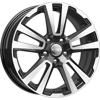 Литые диски КС874 (ZV 17_Creta) (КС874) 6.500xR17 5x114.3 DIA67.1 ET49 алмаз черный для Hyundai Ioniq