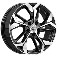 Литые диски КС1062 (ZV 17_Tiggo 4 Pro) (КС1062) 6.500xR17 5x108 DIA60.1 ET33 алмаз черный Литые диски КС1062 (ZV 17_Tiggo 4 Pro) (КС1062) 6.500xR17 5x108 DIA60.1 ET33 алмаз черный