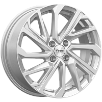Литые диски Неом (Rio/Solaris) (КС1172) 6.500xR16 4x100 DIA54.1 ET46 сильвер для KIA Rio Литые диски Неом (Rio/Solaris) (КС1172) 6.500xR16 4x100 DIA54.1 ET46 сильвер для KIA Rio