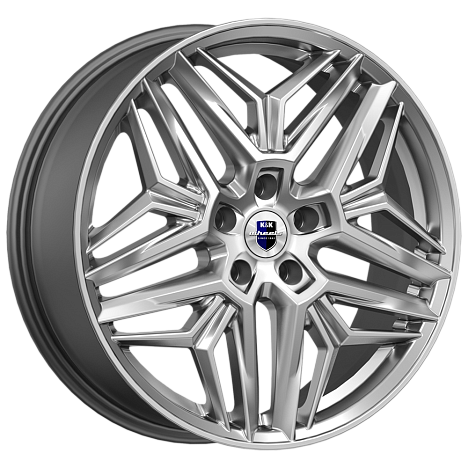 Колумб (КС1038) 7.000xR19 5x114.3 DIA64.1 ET40 дарк платинум Колумб (КС1038) 7.000xR19 5x114.3 DIA64.1 ET40 дарк платинум