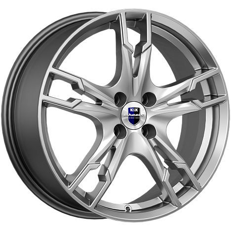 Солар (КС875) 7.000xR17 4x100 DIA60.1 ET45 дарк платинум Солар (КС875) 7.000xR17 4x100 DIA60.1 ET45 дарк платинум