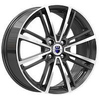 Литые диски Эрфурт (КС903) 7.000xR17 4x100 DIA60.1 ET41 алмаз черный для Lada Xray Литые диски Эрфурт (КС903) 7.000xR17 4x100 DIA60.1 ET41 алмаз черный для Lada Xray