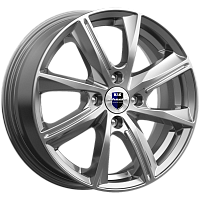 Литые диски Арнар-оригинал(КС890) (КС890) 6.000xR15 4x100 DIA54.1 ET46 дарк платинум для KIA Rio X Литые диски Арнар-оригинал(КС890) (КС890) 6.000xR15 4x100 DIA54.1 ET46 дарк платинум для KIA Rio X