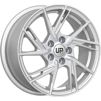 Литые диски Up115 (КС1033) 6.500xR15 5x100 DIA57.1 ET38 Silver Classic для Volkswagen Fox Литые диски Up115 (КС1033) 6.500xR15 5x100 DIA57.1 ET38 Silver Classic для Volkswagen Fox