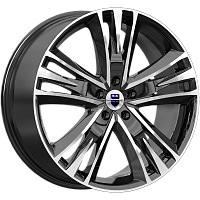 Литые диски Атлас (КС661М) 8.500xR20 5x130 DIA84.1 ET40 алмаз черный для SsangYong Rexton Литые диски Атлас (КС661М) 8.500xR20 5x130 DIA84.1 ET40 алмаз черный для SsangYong Rexton