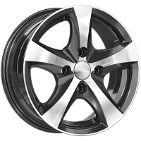 Литые диски УРАН-2 (КЛ066) 5.500xR14 4x98 DIA58.6 ET35 алмаз для Lada Kalina Литые диски УРАН-2 (КЛ066) 5.500xR14 4x98 DIA58.6 ET35 алмаз для Lada Kalina