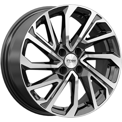 Неом (Honda Fit/Jazz) (КС1172) 6.500xR16 4x100 DIA56.1 ET45 алмаз черный Неом (Honda Fit/Jazz) (КС1172) 6.500xR16 4x100 DIA56.1 ET45 алмаз черный