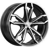 Литые диски Гранада (КЛ1094) 9.000xR19 5x112 DIA66.6 ET20 Алмаз бархат новый для Volkswagen Touareg