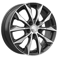 Литые диски НАГОЯ (КЛ312) 6.000xR16 5x114.3 DIA67.1 ET45 алмаз для Mazda Capella