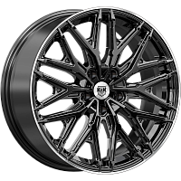 Литые диски Клермон (КС1156) 8.000xR19 5x114.3 DIA60.1 ET40 черный бриллиант для Geely Литые диски Клермон (КС1156) 8.000xR19 5x114.3 DIA60.1 ET40 черный бриллиант для Geely