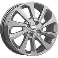 Литые диски KL-320 (15_Solaris II) (КЛ320) 6.000xR15 4x100 DIA54.1 ET46 графит для KIA Rio Литые диски KL-320 (15_Solaris II) (КЛ320) 6.000xR15 4x100 DIA54.1 ET46 графит для KIA Rio