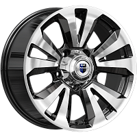 Литые диски Ла-Пас (КС897) 8.000xR18 5x139.7 DIA108.5 ET30 алмаз черный Литые диски Ла-Пас (КС897) 8.000xR18 5x139.7 DIA108.5 ET30 алмаз черный