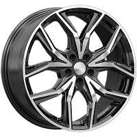 Литые диски АРИКА (КЛ1083) 8.000xR19 5x108 DIA63.35 ET50.5 алмаз для VOLGA