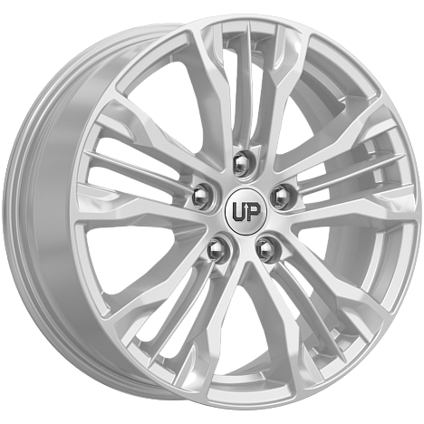 Up106 (КС991) 7.000xR17 5x108 DIA65.1 ET42 Silver Classic Up106 (КС991) 7.000xR17 5x108 DIA65.1 ET42 Silver Classic