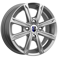 Литые диски Флэш (КС698) 5.000xR14 4x100 DIA67.1 ET35 дарк платинум для KIA Rio Литые диски Флэш (КС698) 5.000xR14 4x100 DIA67.1 ET35 дарк платинум для KIA Rio