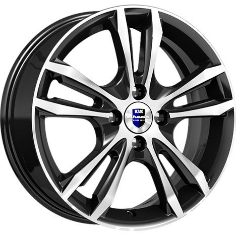 Samara (КС866) 6.000xR16 4x98 DIA58.5 ET35 алмаз черный SK Samara (КС866) 6.000xR16 4x98 DIA58.5 ET35 алмаз черный SK