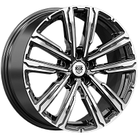 Литые диски Аламер (КС1216) 7.500xR18 5x108 DIA67.1 ET38 алмаз черный для VOLGA Литые диски Аламер (КС1216) 7.500xR18 5x108 DIA67.1 ET38 алмаз черный для VOLGA