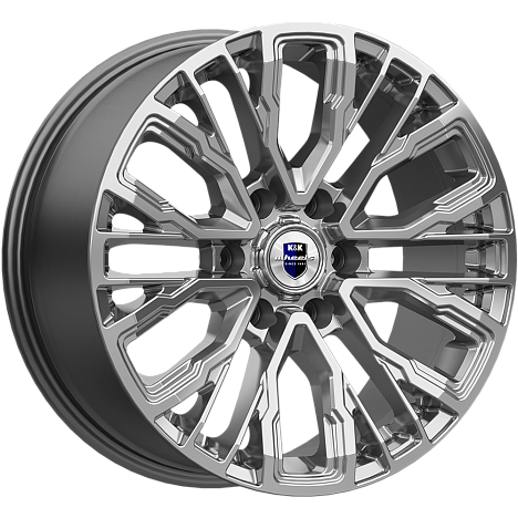 Кортес (КС1102) 8.500xR19 6x139.7 DIA100.1 ET36 дарк платинум Кортес (КС1102) 8.500xR19 6x139.7 DIA100.1 ET36 дарк платинум