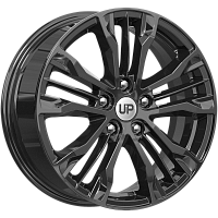 Литые диски Up106 (КС991) 7.000xR17 5x114.3 DIA67.1 ET48 New Black Литые диски Up106 (КС991) 7.000xR17 5x114.3 DIA67.1 ET48 New Black