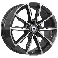 Литые диски Меренге (КС902) 7.500xR17 5x110 DIA67.1 ET38 алмаз черный для Opel Meriva Литые диски Меренге (КС902) 7.500xR17 5x110 DIA67.1 ET38 алмаз черный для Opel Meriva