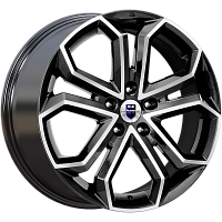 Литые диски Пандора (КС466) 8.500xR19 5x120 DIA60.1 ET25 алмаз черный для Lexus Ls Литые диски Пандора (КС466) 8.500xR19 5x120 DIA60.1 ET25 алмаз черный для Lexus Ls