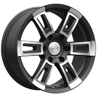 Литые диски ТОР (КЛ252) 8.000xR18 6x139.7 DIA67.1 ET30 Алмаз бархат новый для Mitsubishi Pajero Sport