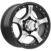 Литые диски ТИТАН (КЛ139) 7.000xR16 6x139.7 DIA109.7 ET20 алмаз для SsangYong Korando Литые диски ТИТАН (КЛ139) 7.000xR16 6x139.7 DIA109.7 ET20 алмаз для SsangYong Korando