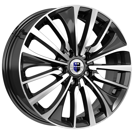 Flanker (КС1097) 6.500xR17 5x108 DIA63.35 ET50 алмаз черный Flanker (КС1097) 6.500xR17 5x108 DIA63.35 ET50 алмаз черный