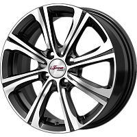 Литые диски Апероль (КС862) 6.000xR15 4x100 DIA60.1 ET45 Блэк Джек