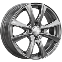 Литые диски МАЛЬТА (КЛ248) 5.500xR14 4x98 DIA58.6 ET38 графит для Lada 2114 Samara 2